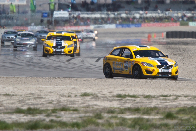 Illustration for article titled Project Grocery Getter hits the track: Miller Motorsports Park